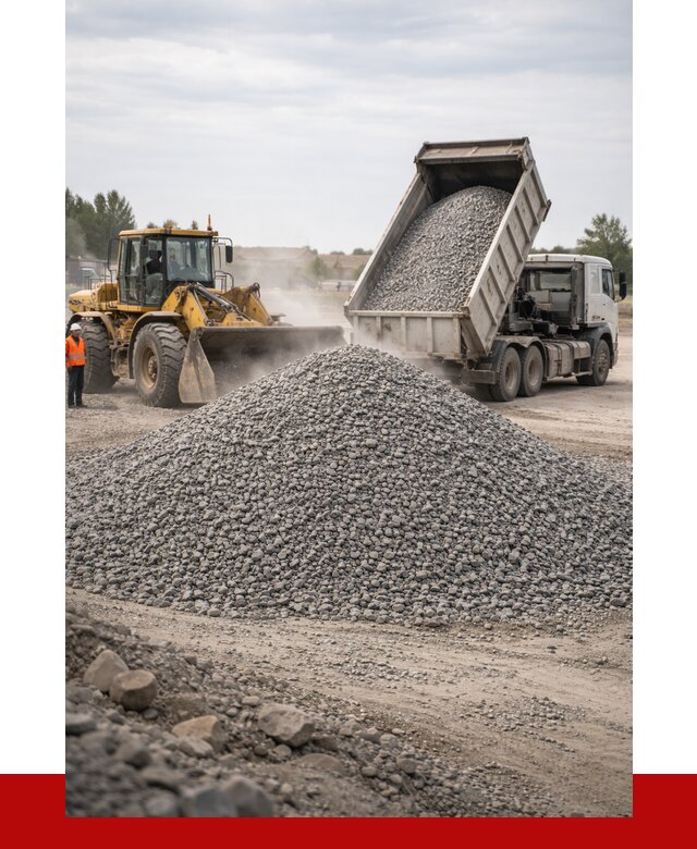 Купить щебень с доставкой в Вязьме от 2571 руб. | ПРОНЕРУДВзь