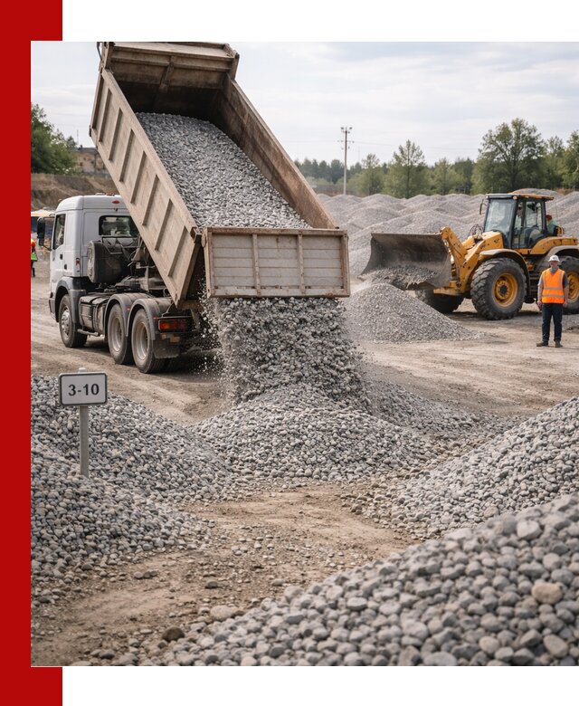 Гранитный щебень фракции 3–10: доставка и продажа в Вязьме