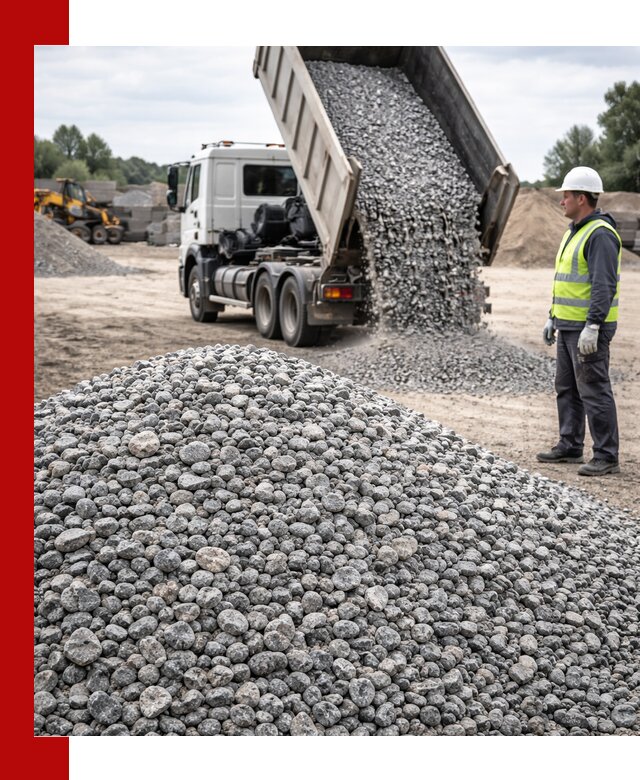 Доставка и продажа гранитного щебня фракции 5-20 в Вязьме