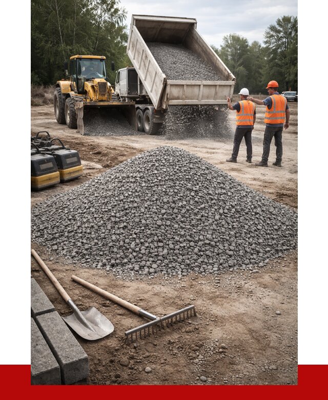 Гравийный щебень купить в Вязьме от 2262 р. ПРОНЕРУДВзь