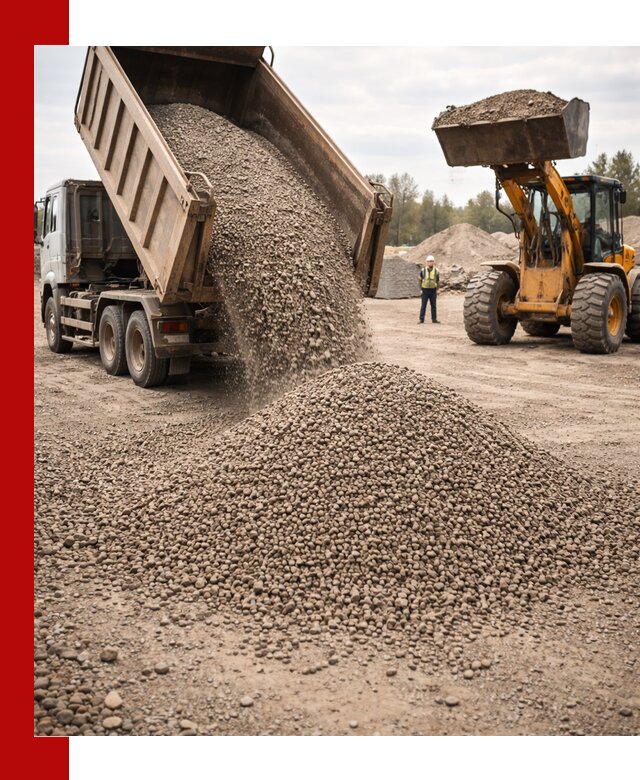 Гравийный щебень фракция 3–10 с доставкой в Вязьме
