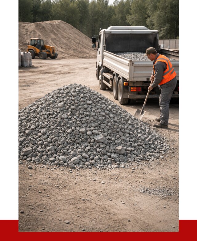Гравийный щебень фракция 5-10 в Вязьме от 2262 р. | ПРОНЕРУДВзь