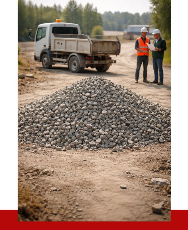 Гравийный щебень фракция 20-40 в Вязьме от 1234 р. | ПРОНЕРУДВзь