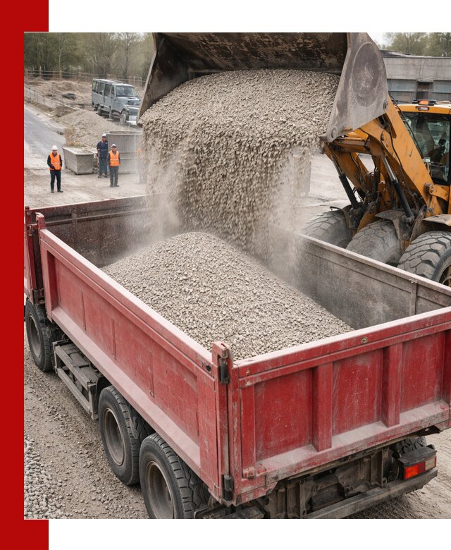 Купить известняковый щебень фракции 0-5 с доставкой в Вязьме