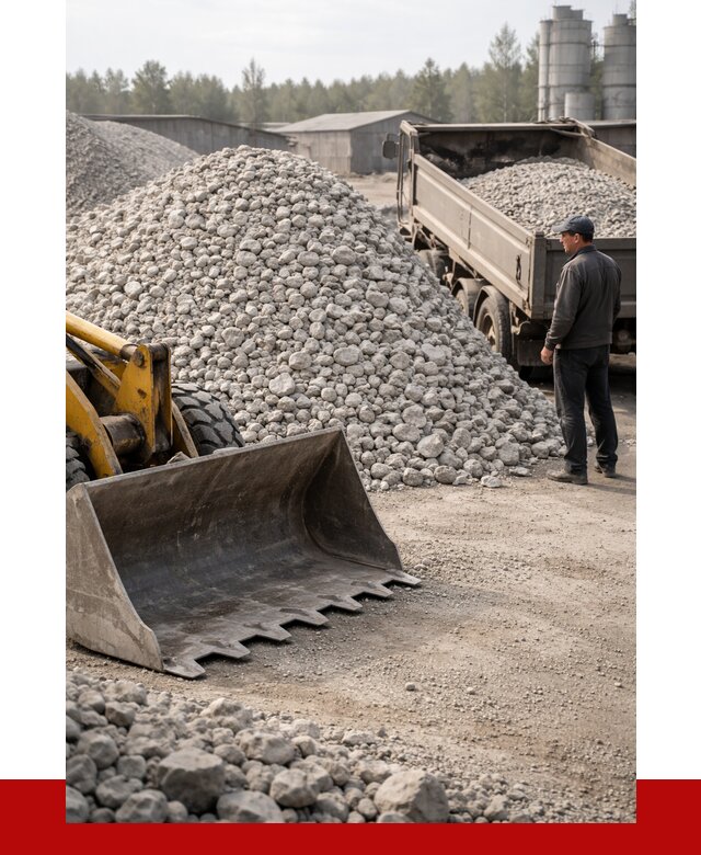 Известняковый щебень фракция 40-70 в Вязьме от 4318 р. | ПРОНЕРУДВзь