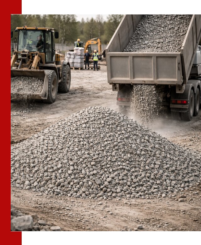 Вторичный щебень фракции 5-20 в Вязьме — доставка и продажа крупнотоннажно