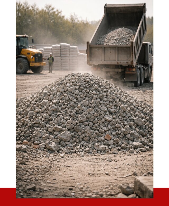 Вторичный щебень фракция 70-150 в Вязьме от 1439 р. | ПРОНЕРУДВзь