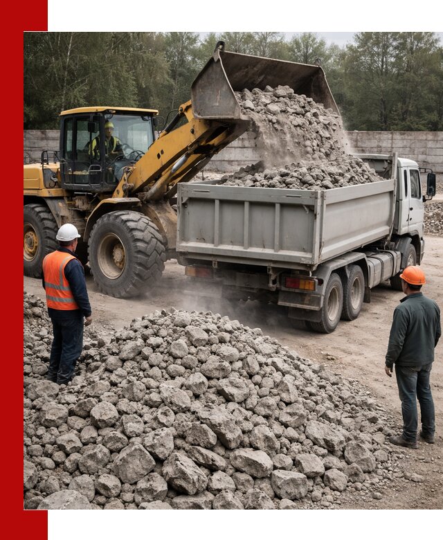 Вторичный щебень фракция 70–150 в Вязьме с доставкой