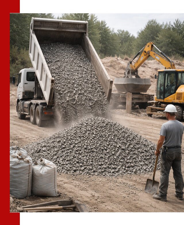 Доставка и продажа бетонного щебня в Вязьме