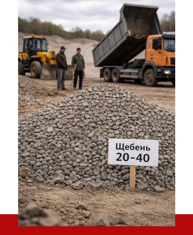 Бетонный щебень фракция 20-40 в Вязьме от 2519 р. | ПРОНЕРУДВзь