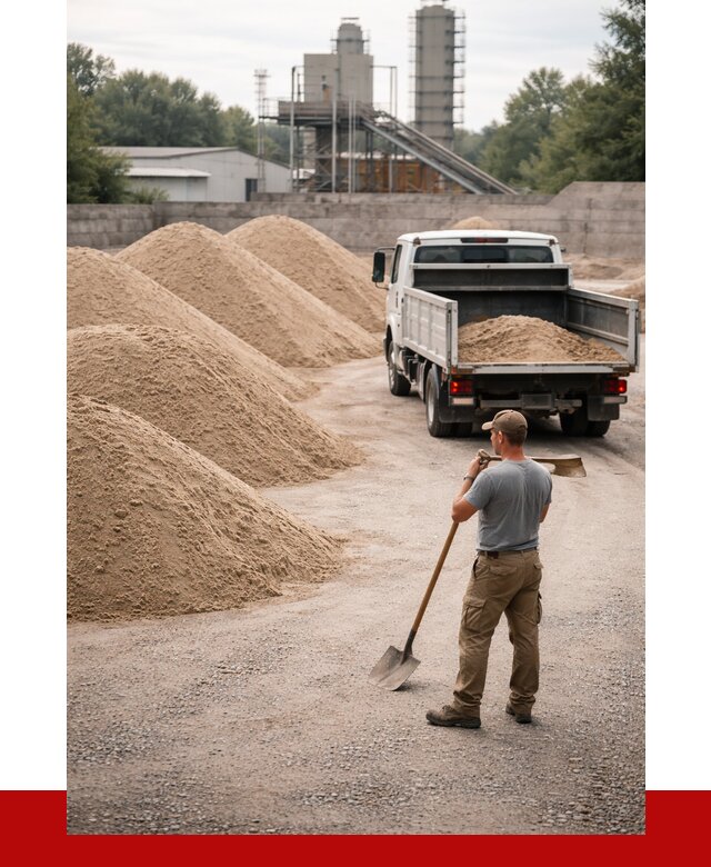 Мытый песок в Вязьме от 1285 р. с доставкой ПРОНЕРУДВзь