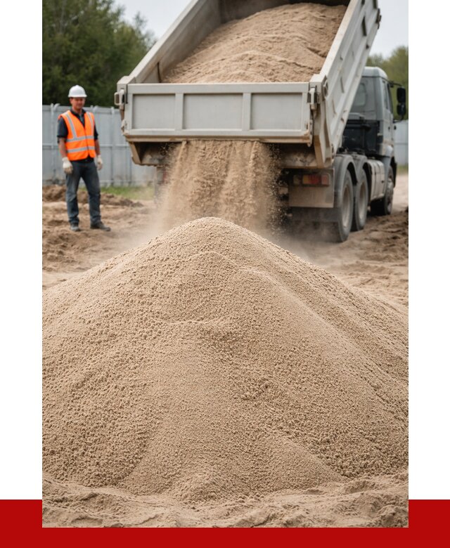 Купить сеяный песок с доставкой в Вязьме от 2262 р ПРОНЕРУДВзь