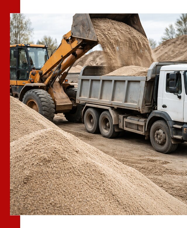 Доставка сеяного песка в Вязьме оптом и в розницу