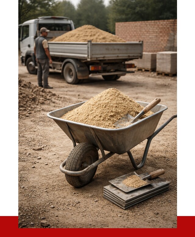 Песок для кладки в Вязьме с доставкой от 2262 р. | ПРОНЕРУДВзь