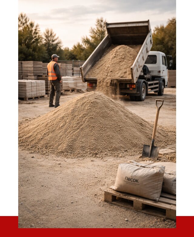 Купить сухой песок в Вязьме с доставкой от 2468 р. | ПРОНЕРУДВзь