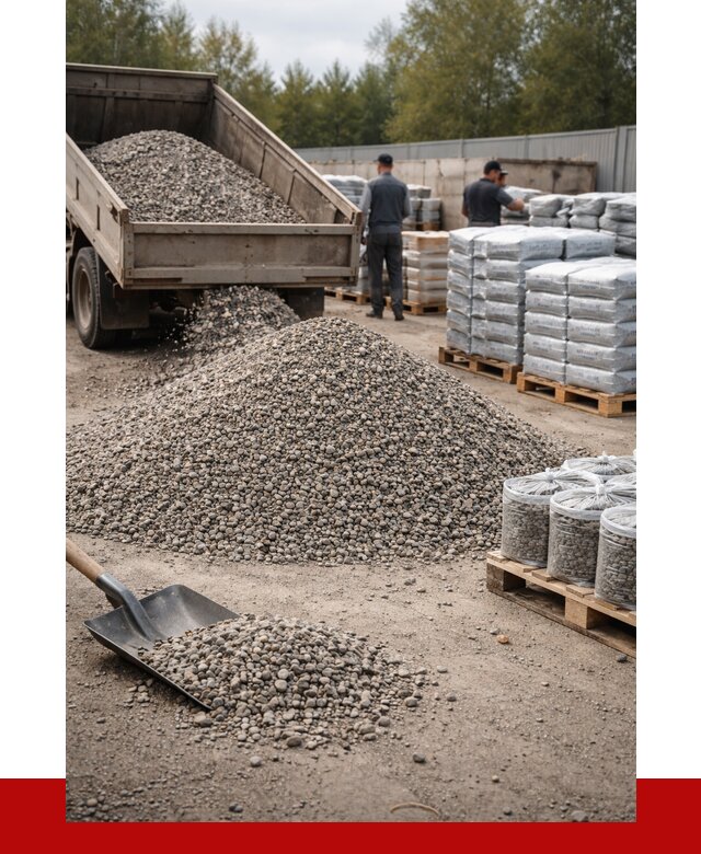 Гравий фракция 5-20 в Вязьме купить от 2365 р. ПРОНЕРУДВзь