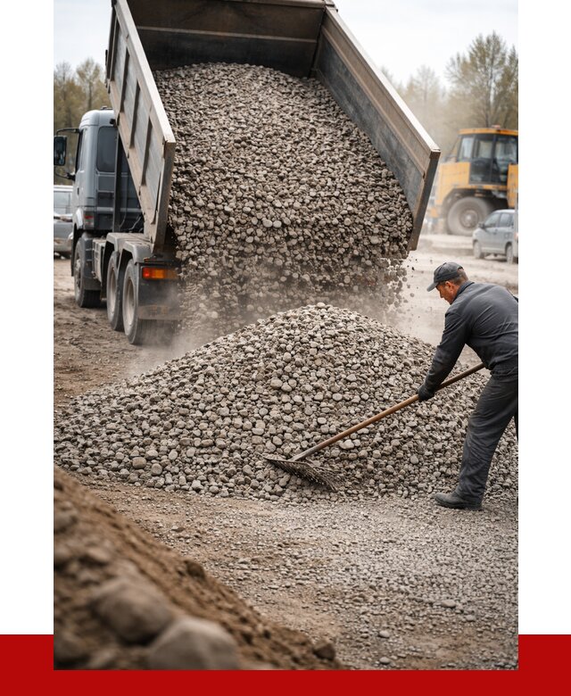 Гравий фракция 20-40 в Вязьме от 2571 р. доставка | ПРОНЕРУДВзь