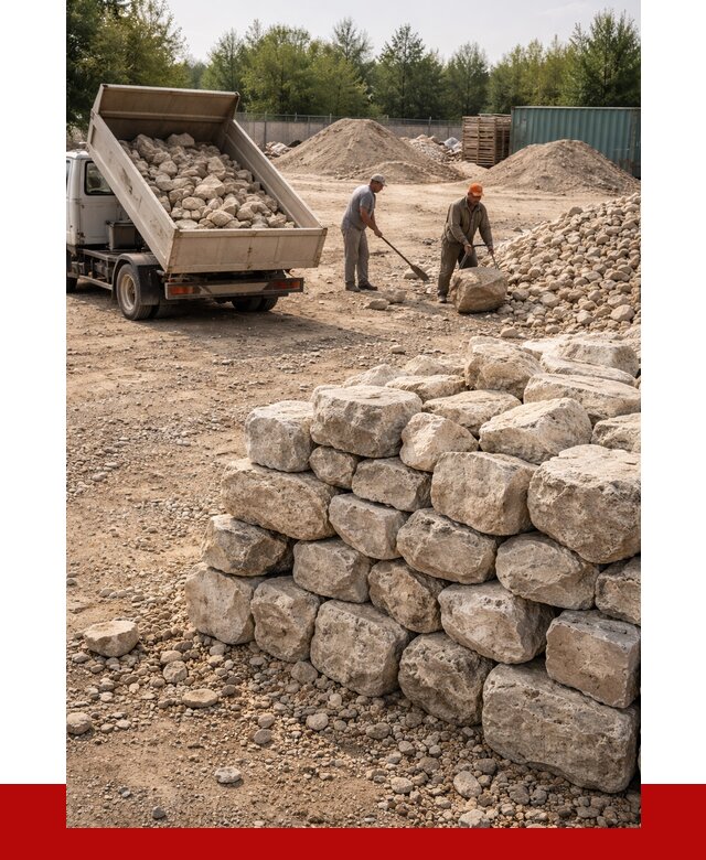 Бутовый камень известняковый в Вязьме от 4318 р. | ПРОНЕРУДВзь