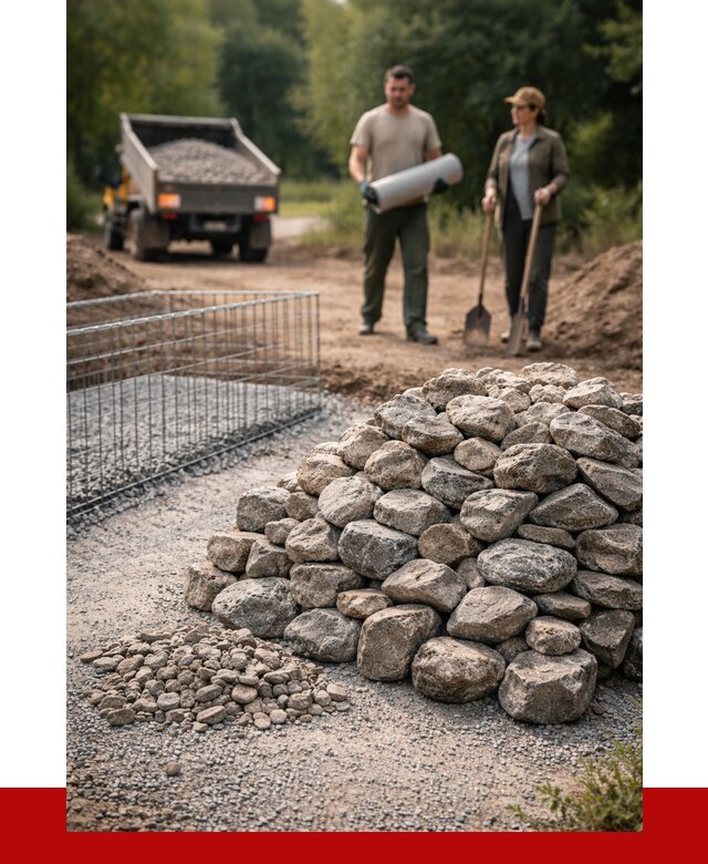 Камень для габионов фракция 100-200 в Вязьме от 4935 р. | ПРОНЕРУДВзь