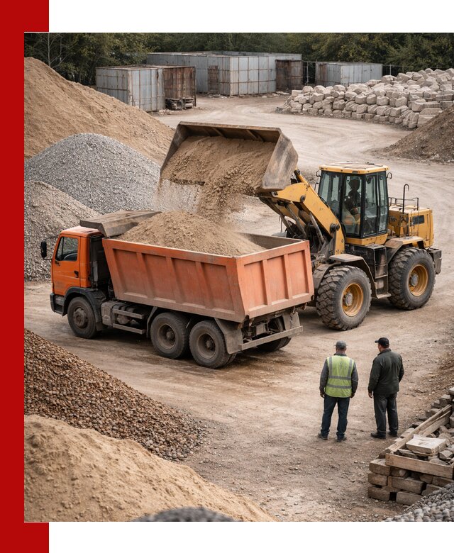 Доставка сыпучих смесей и смесей для стройки в Вязьме