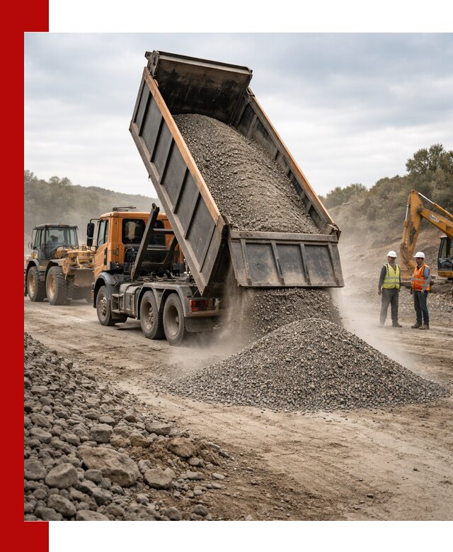 Щебёночно-песчаная смесь ЩПС С1 с доставкой в Вязьме