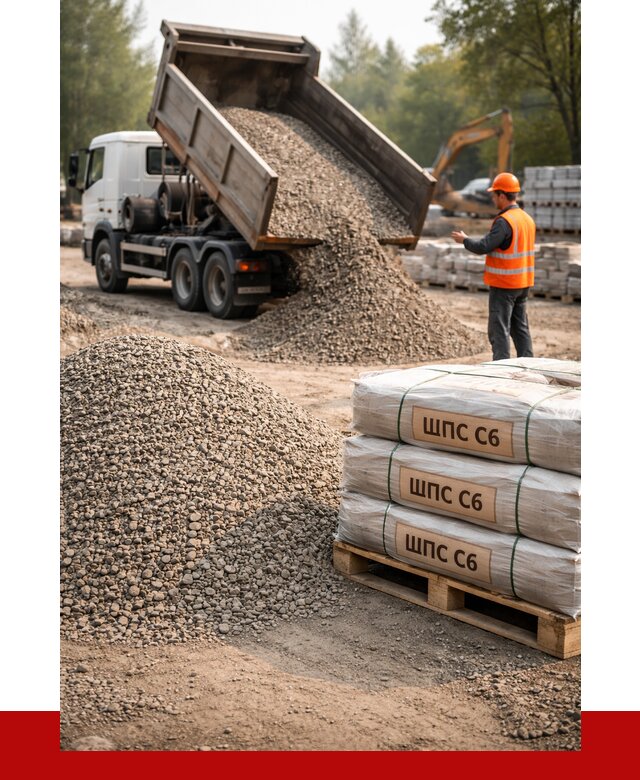 ЩПС С6 в Вязьме с доставкой от 2262 р. за куб | ПРОНЕРУДВзь