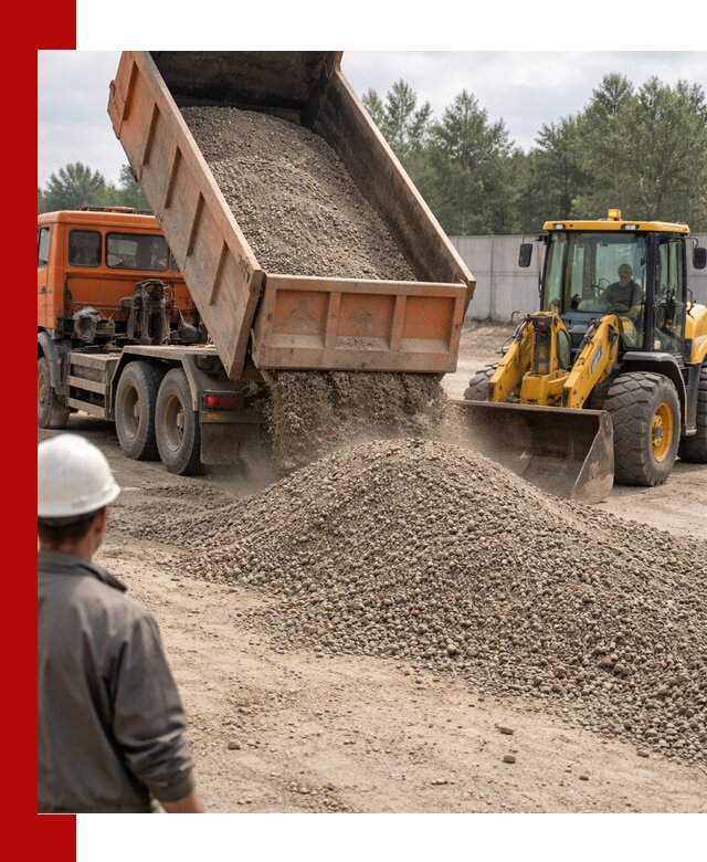 Доставка щпс С8 самосвалами в Вязьме от производителя