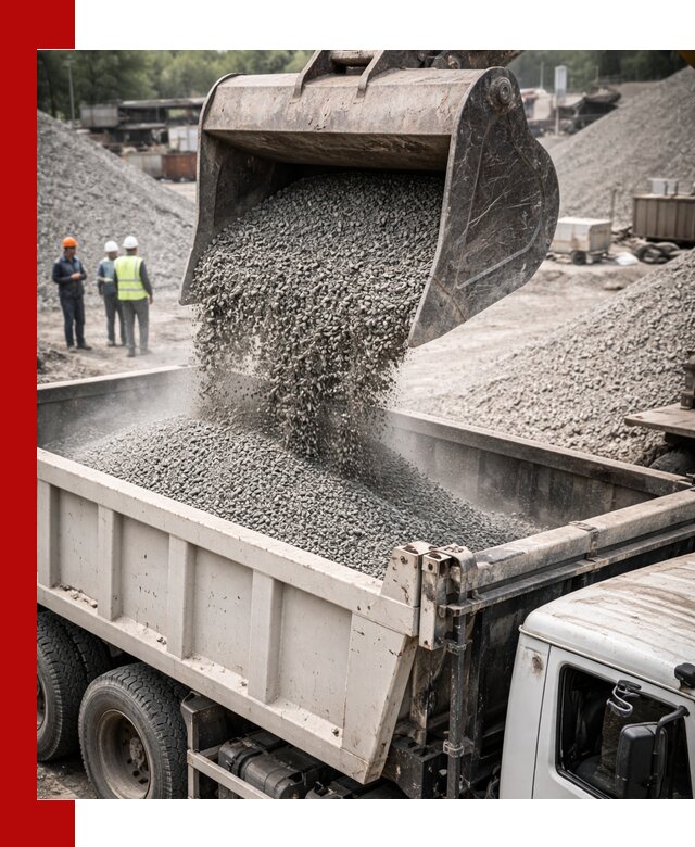 Отсев и крошка для строительства и дорожных работ в Вязьме