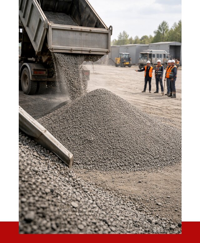 Гравийный отсев 0-5 в Вязьме от 1234 р. с доставкой | ПРОНЕРУДВзь