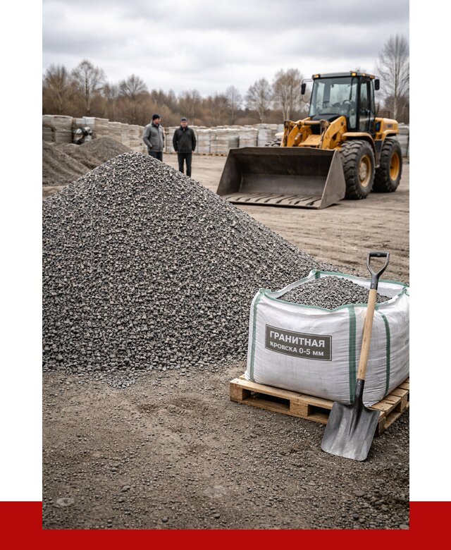 Купить гранитную крошку в Вязьме от 4935 р. с доставкой | ПРОНЕРУДВзь