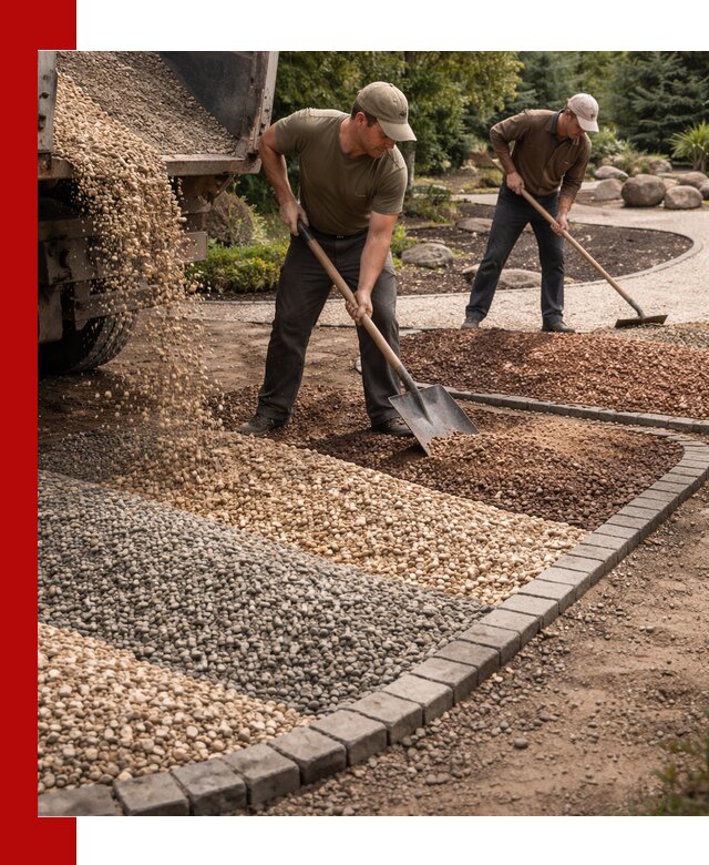 Декоративная крошка для ландшафта в Вязьме — продажа и доставка