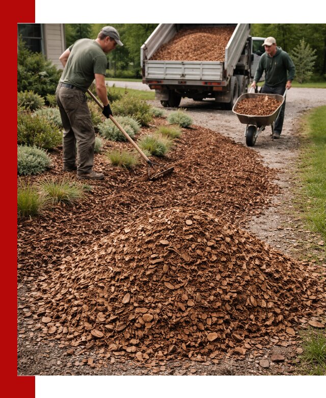 Крошка для мульчирования с доставкой в Вязьме