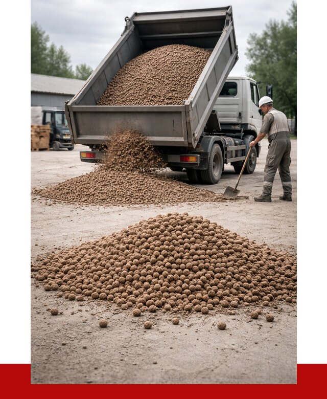 Керамзит с доставкой в Вязьме от 4318 р. за м3 | ПРОНЕРУДВзь