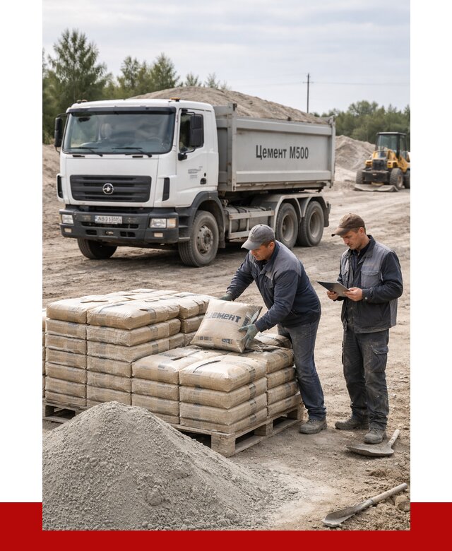 Купить цемент м500 с доставкой в Вязьме от 5347 р. | ПРОНЕРУДВзь