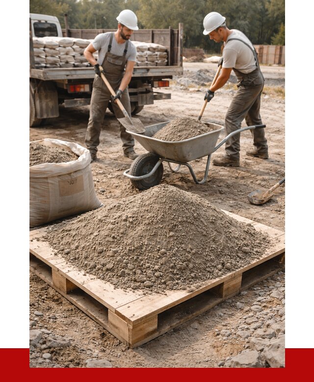 Цементно песчаная смесь М100 в Вязьме от 5347 р. за куб | ПРОНЕРУДВзь