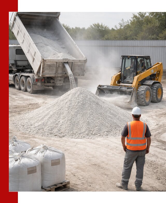 Доставка и продажа известняковой муки в Вязьме