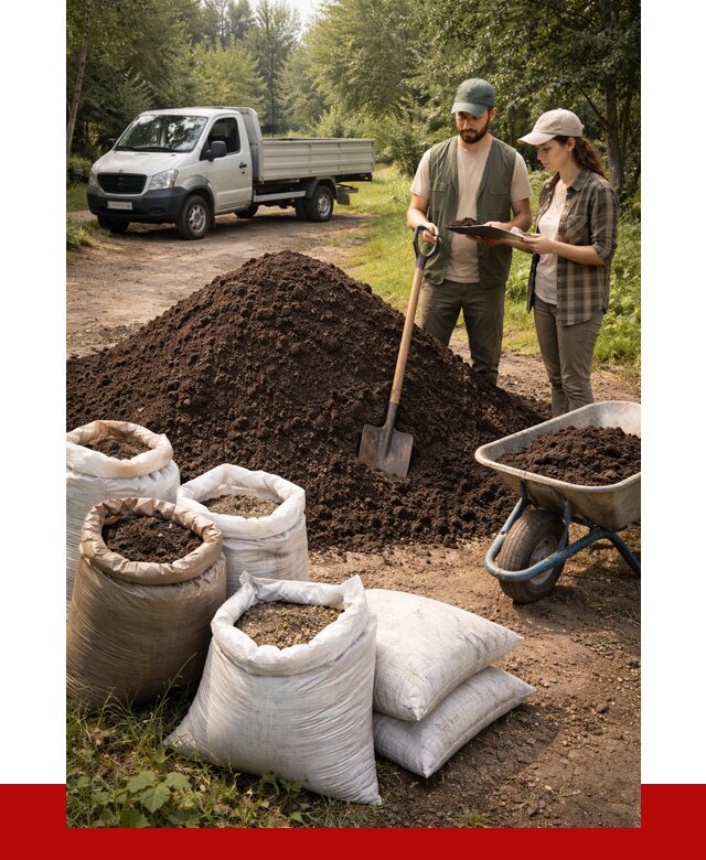 Купить грунт с доставкой в Вязьме от 4627 р. за м3 | ПРОНЕРУДВзь