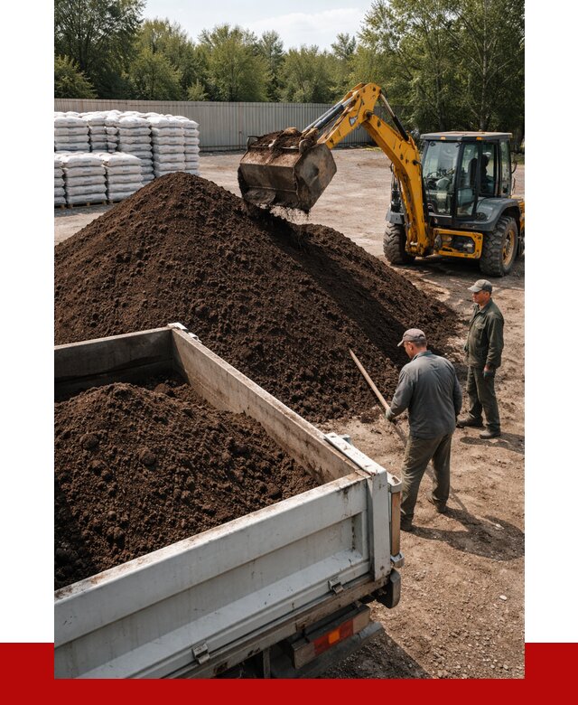 Растительный грунт с доставкой в Вязьме от 3290 р. | ПРОНЕРУДВзь