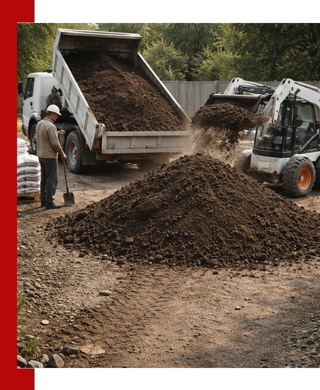Доставка растительного грунта в Вязьме от производителя оптом и в розницу