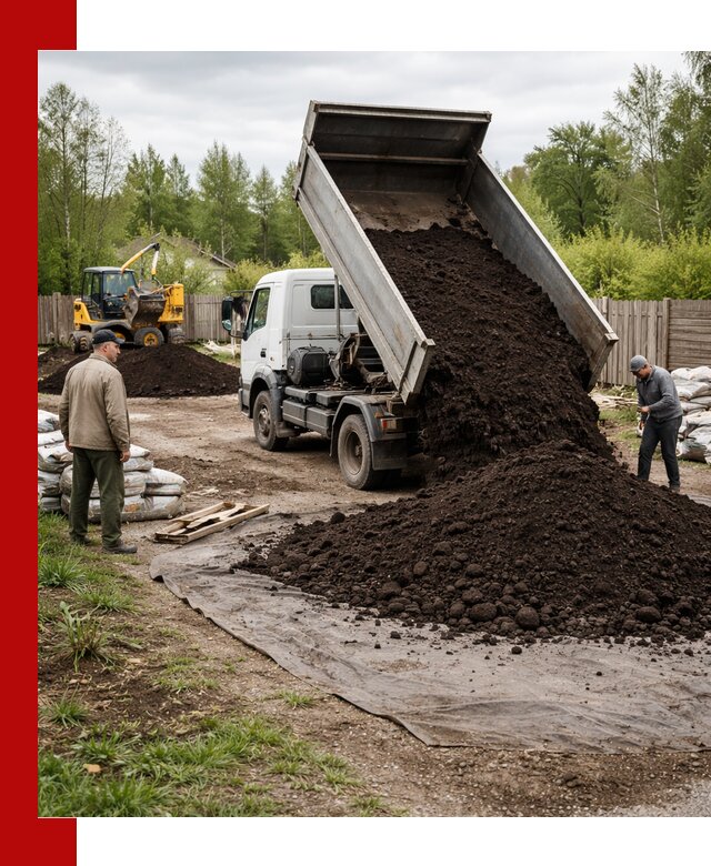 Доставка качественного почвогрунта в Вязьме оптом и в розницу