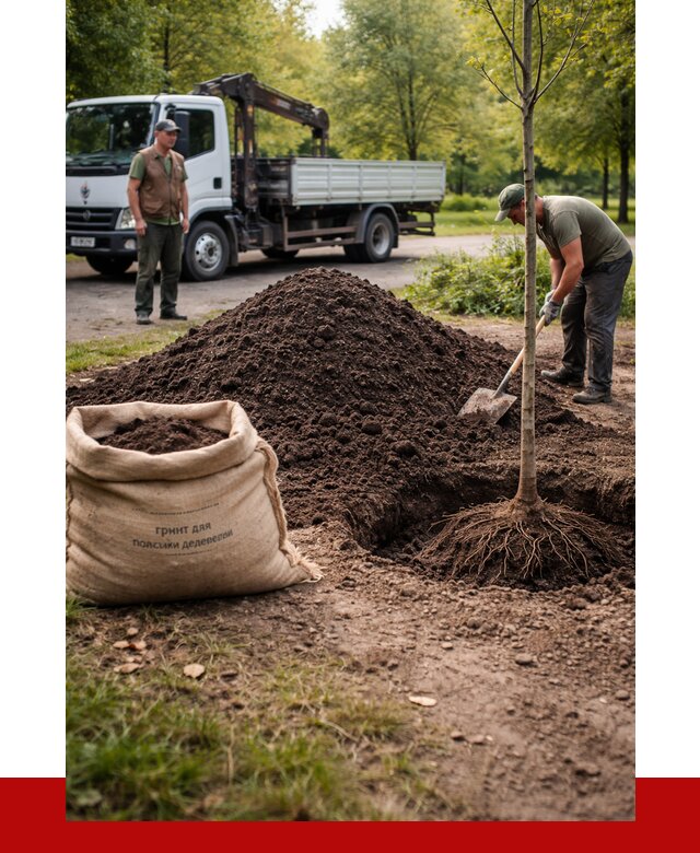 Грунт для посадки деревьев в Вязьме от 1234 р. | ПРОНЕРУДВзь