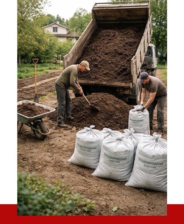 Плодородная смесь в Вязьме от 4318 р./куб с доставкой | ПРОНЕРУДВзь