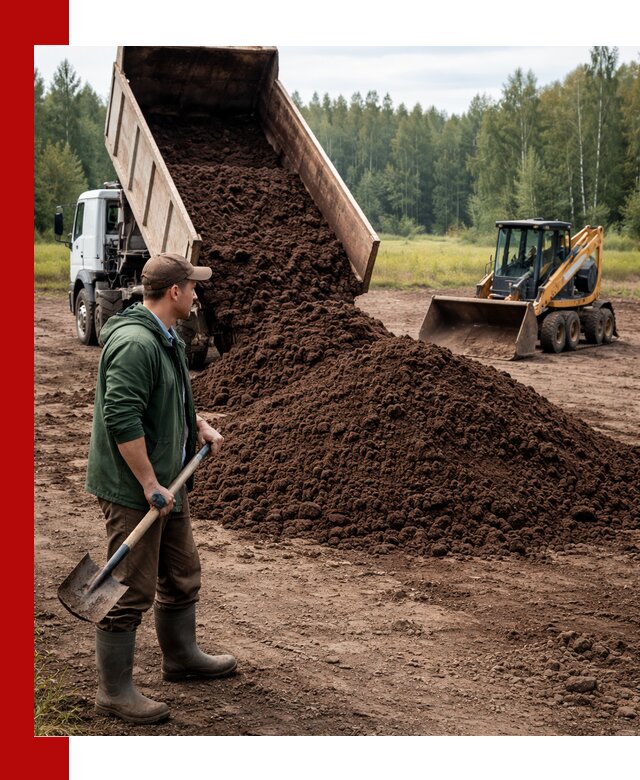 Купить верховой торф с доставкой в Вязьме для садоводства и растений