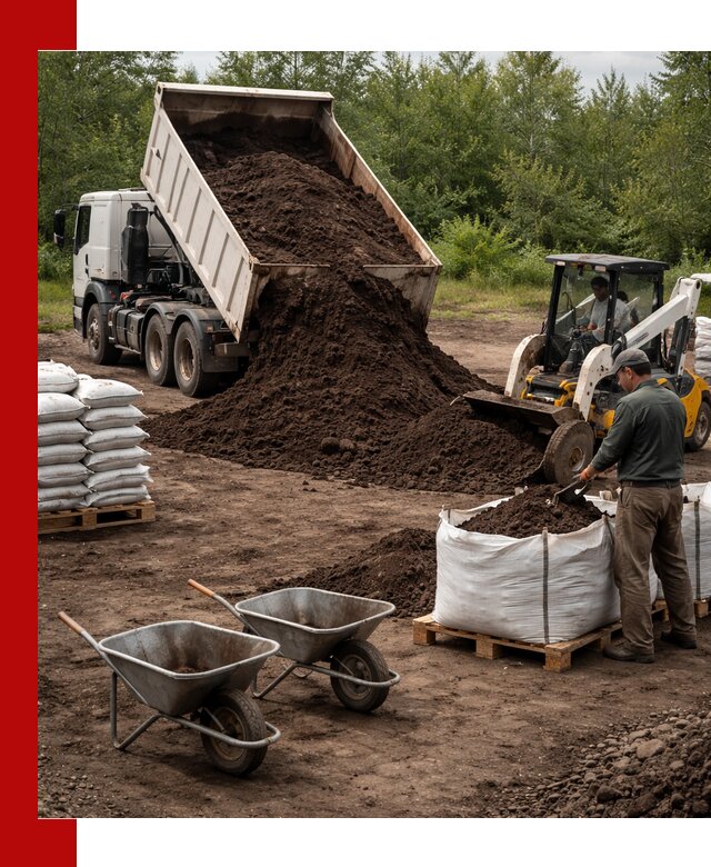 Доставка и продажа торфогрунта в Вязьме оптом и в розницу