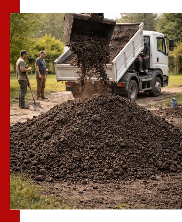 Доставка и продажа чернозема в Вязьме оптом и в розницу