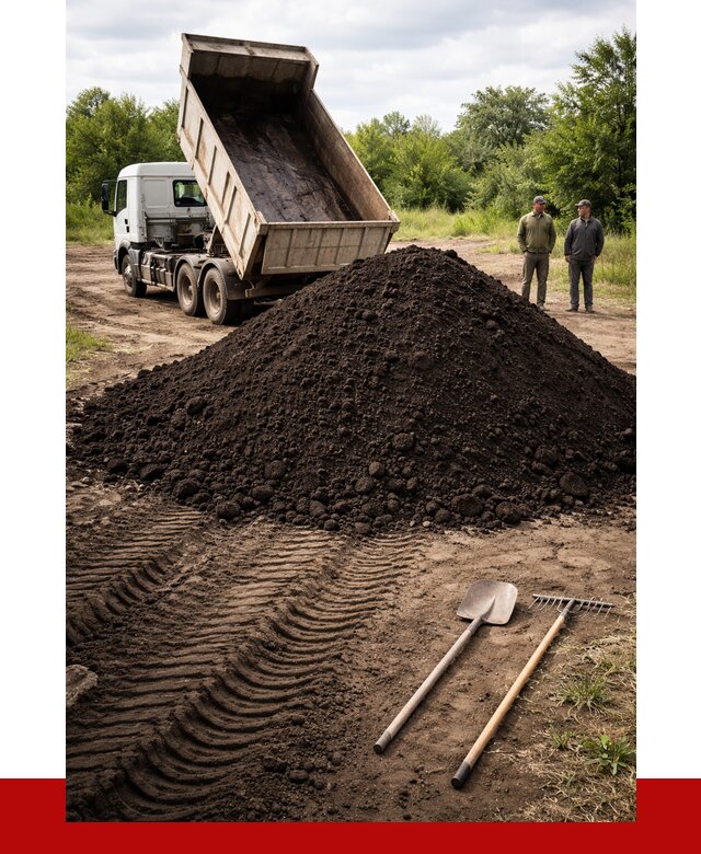 Купить чернозем навалом в Вязьме от 1234 р. за куб | ПРОНЕРУДВзь
