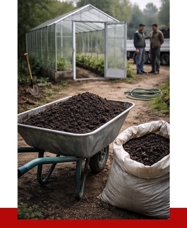 Чернозем для теплицы в Вязьме с доставкой от 1542 р. | ПРОНЕРУДВзь