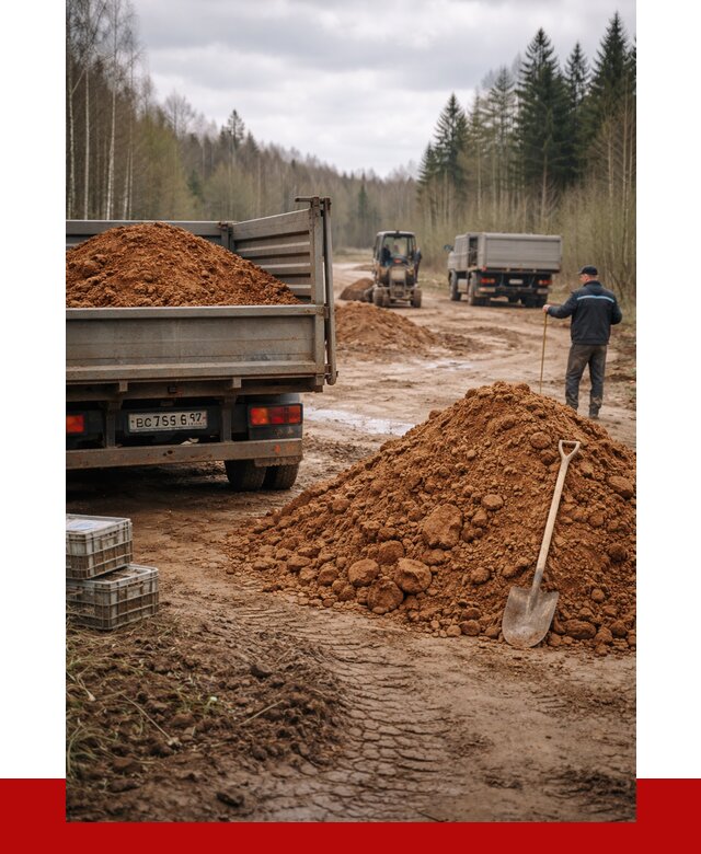 Глина и суглинки в Вязьме от 4627 р. за куб | ПРОНЕРУДВзь