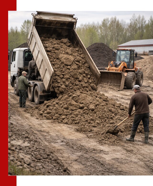 Доставка глин и суглинков в Вязьме оптом и вкрай