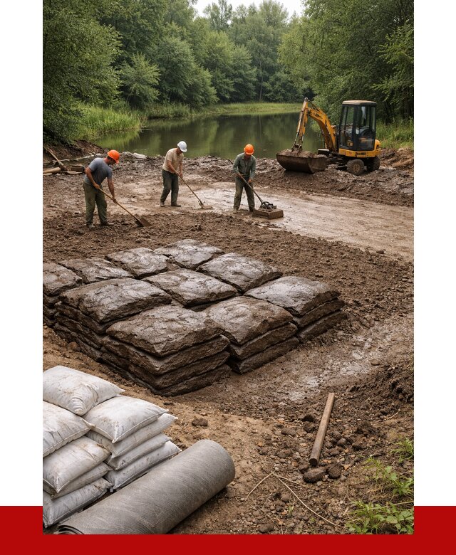 Купить глину для пруда в Вязьме от 4627 р. с доставкой | ПРОНЕРУДВзь